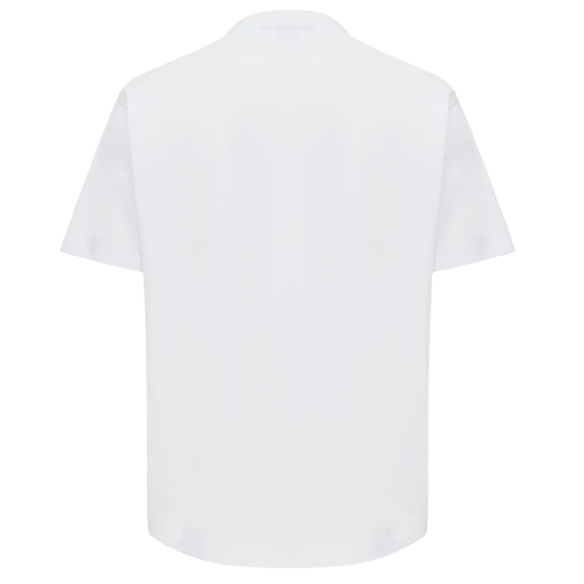 Genti Embroidered Logo T-shirt Weiß