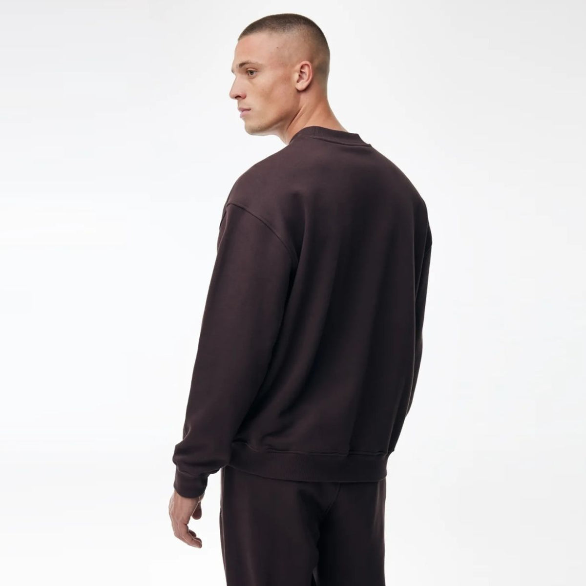 Genti Logo Pullover Bordeaux