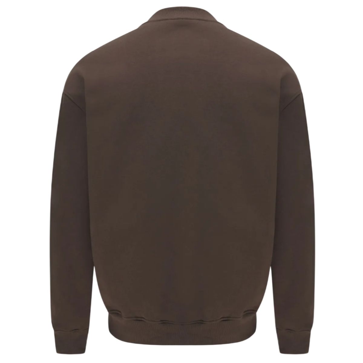 Genti Logo Pullover Braun