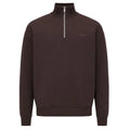 Genti Logo Turtle Half-Zip Pullover Bordeaux