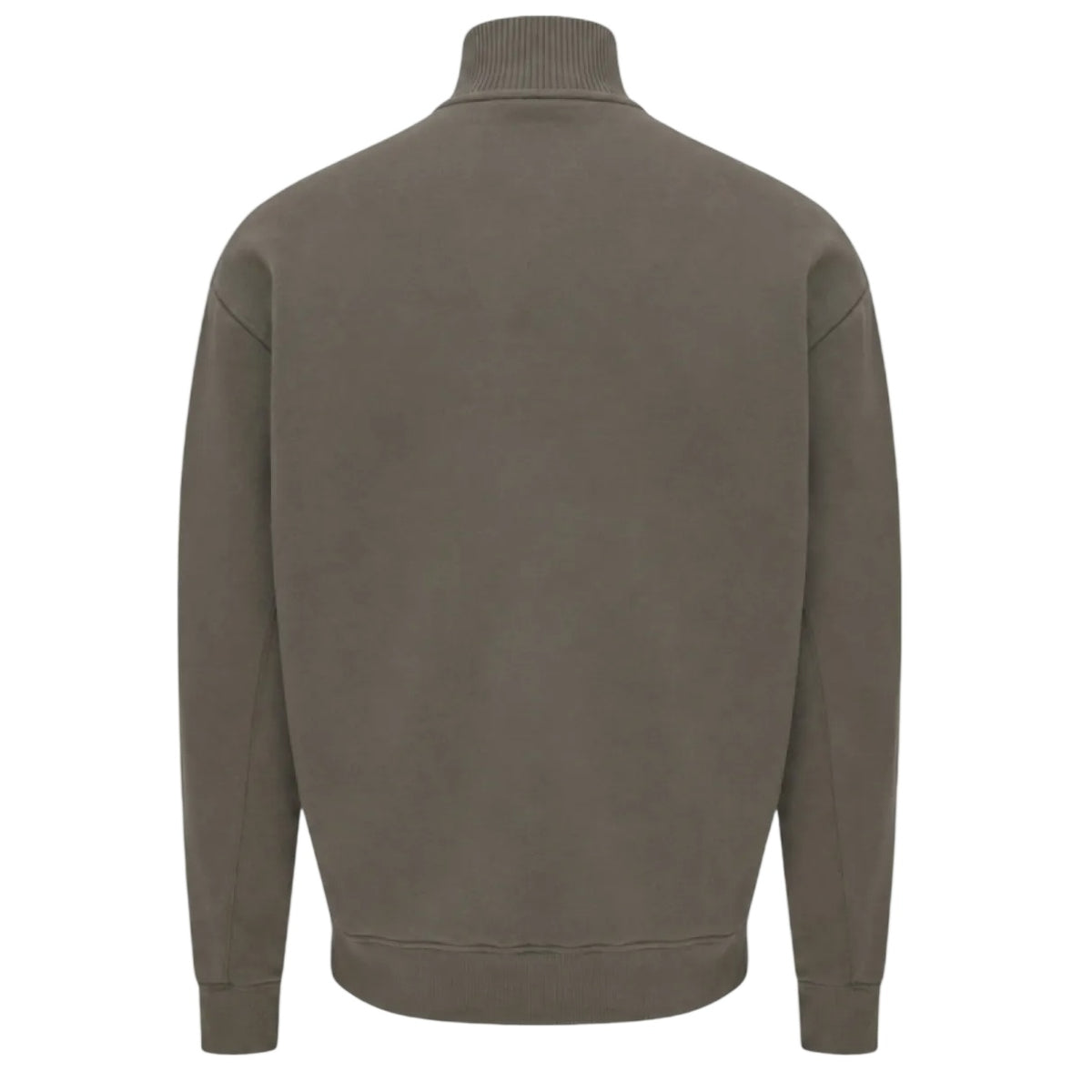 Genti Logo Turtle Half-Zip Pullover Dunkelgrün