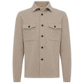 Genti Midtown Überhemd Beige