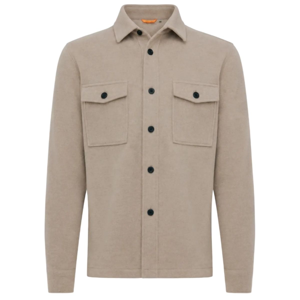 Genti Midtown Überhemd Beige