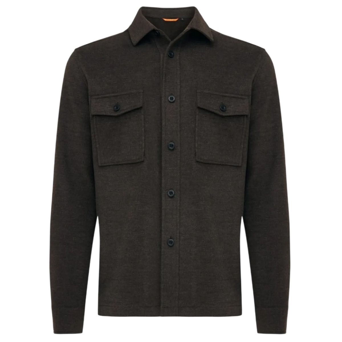 Genti Midtown Überhemd Braun