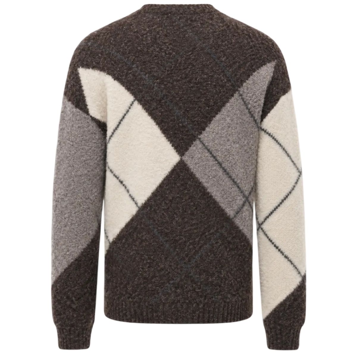 Genti Monogramm-Pullover Braun