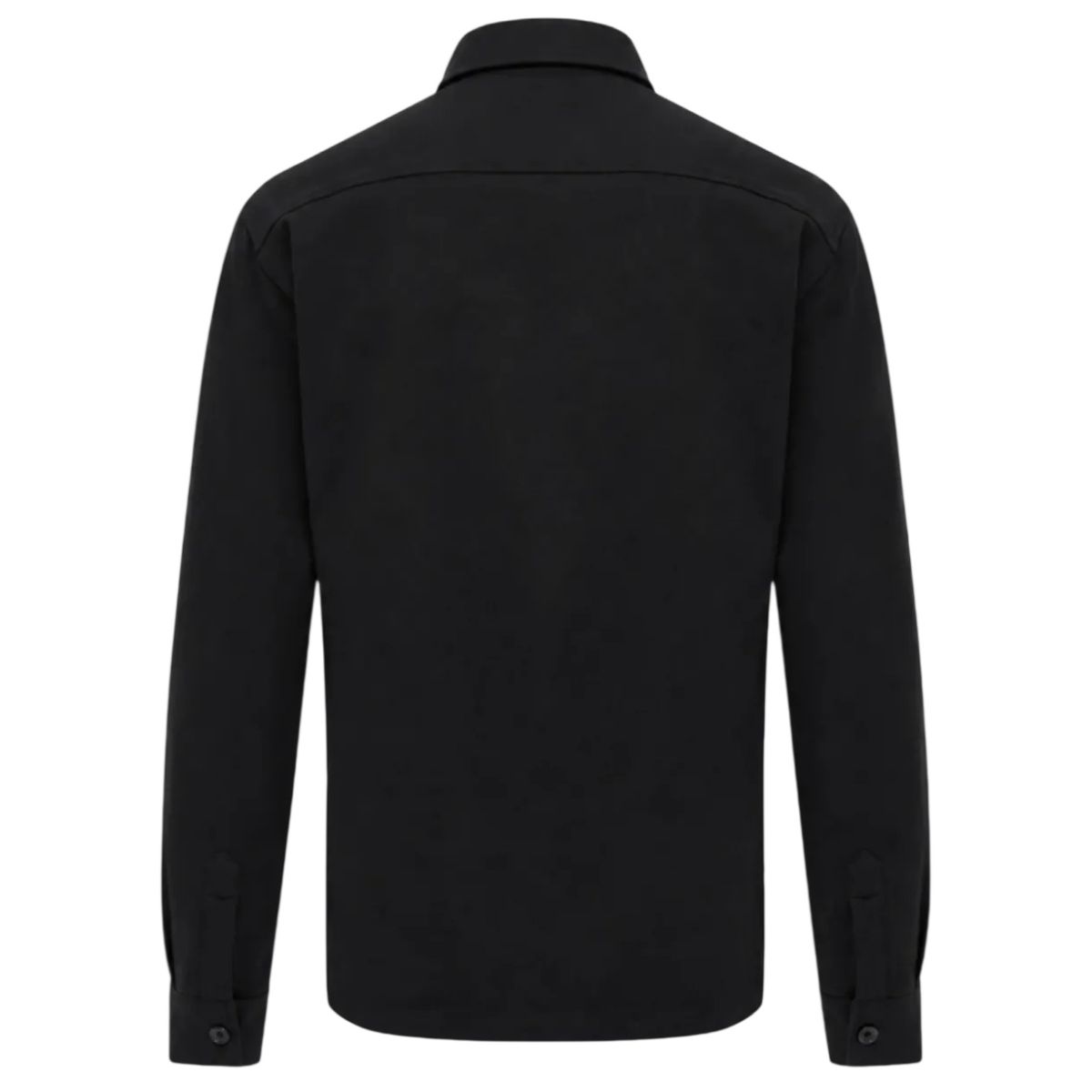 Genti Oaks Zip Überhemd Schwarz