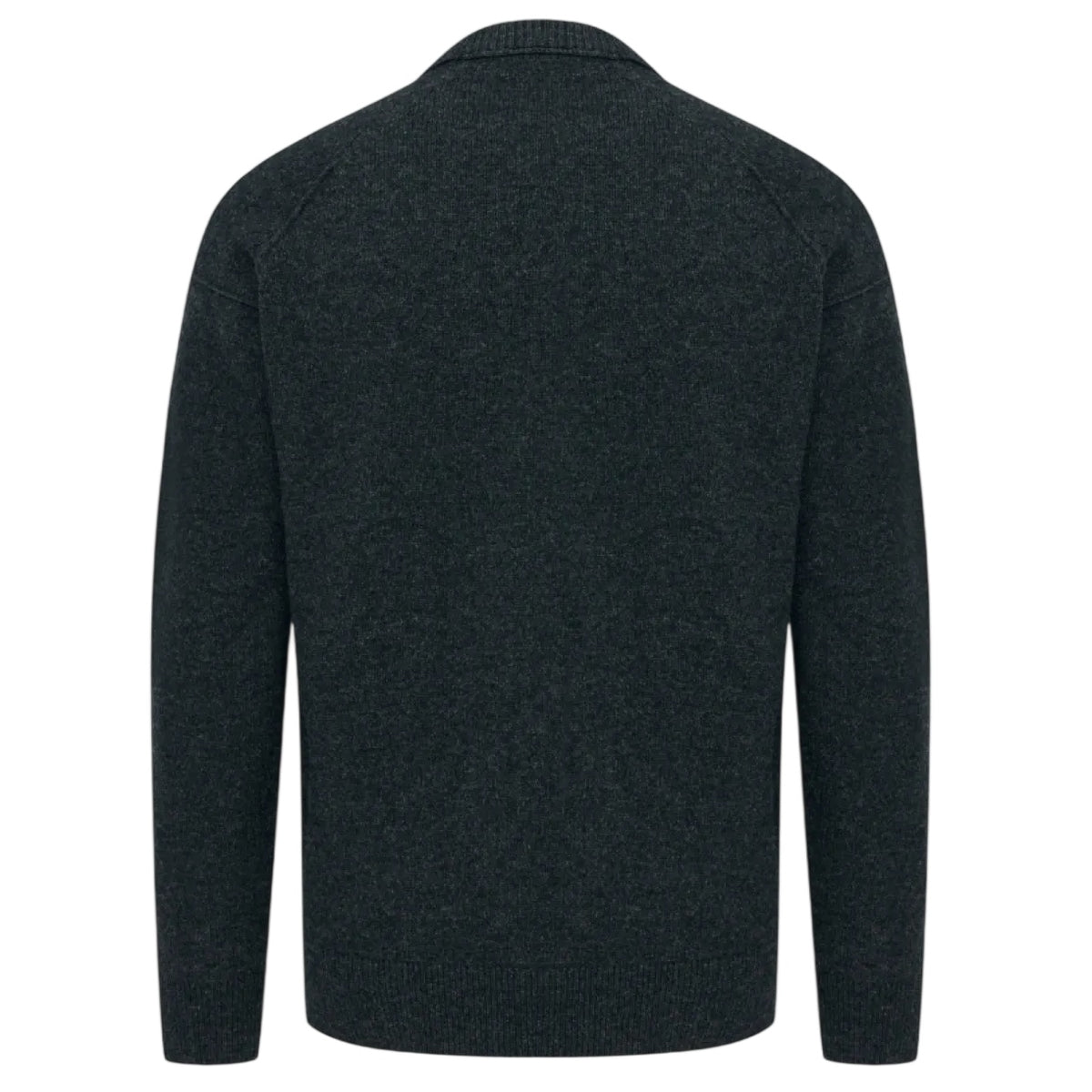 Genti Relaxed Wool Blend Pullover Anthrazit