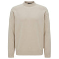 Genti Relaxed Wool Blend Pullover Beige
