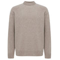 Genti Relaxed Wool Blend Pullover Braun