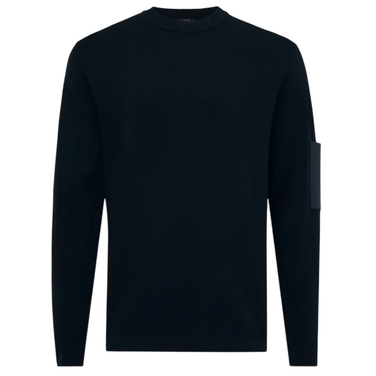 Genti Round Pocket Pullover Marine
