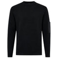 Genti Round Pocket Pullover Schwarz