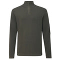 Genti Turtle Zip Pullover Dunkelgrün