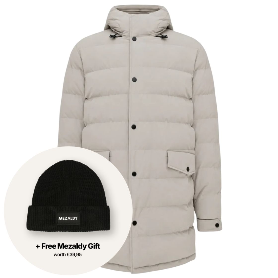 Genti Wynn Parka Beige