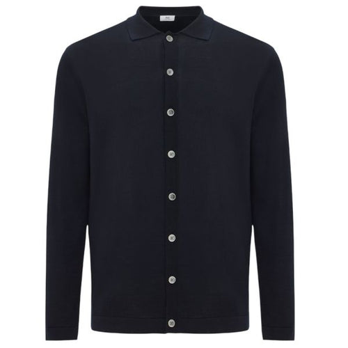 Gentiluomo 8 Buttons Overshirt Navy