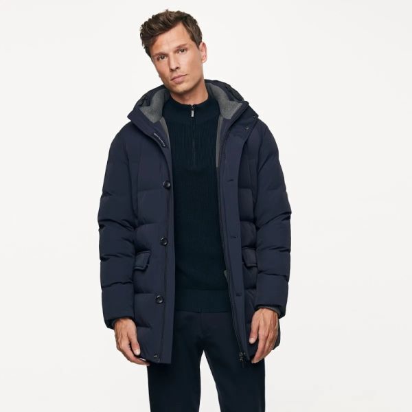 Gentiluomo Brunello Parka Navy