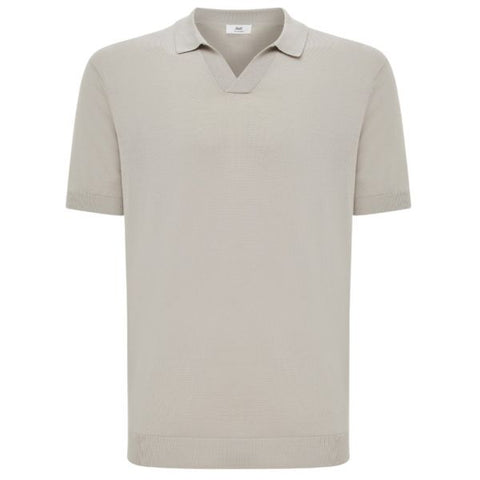 Gentiluomo No Buttons Poloshirt Beige