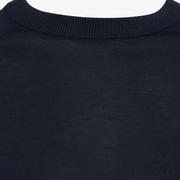Gentiluomo Round Slim T-shirt Navy