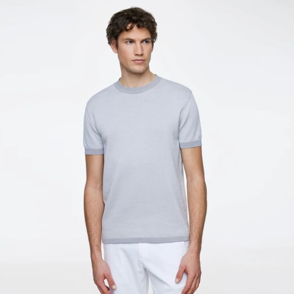 Gentiluomo Round T-shirt Grijs