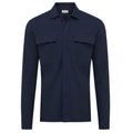 Gentiluomo Treviso Linnen Overshirt Navy