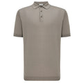 Gentiluomo 3 Buttons Poloshirt Braun