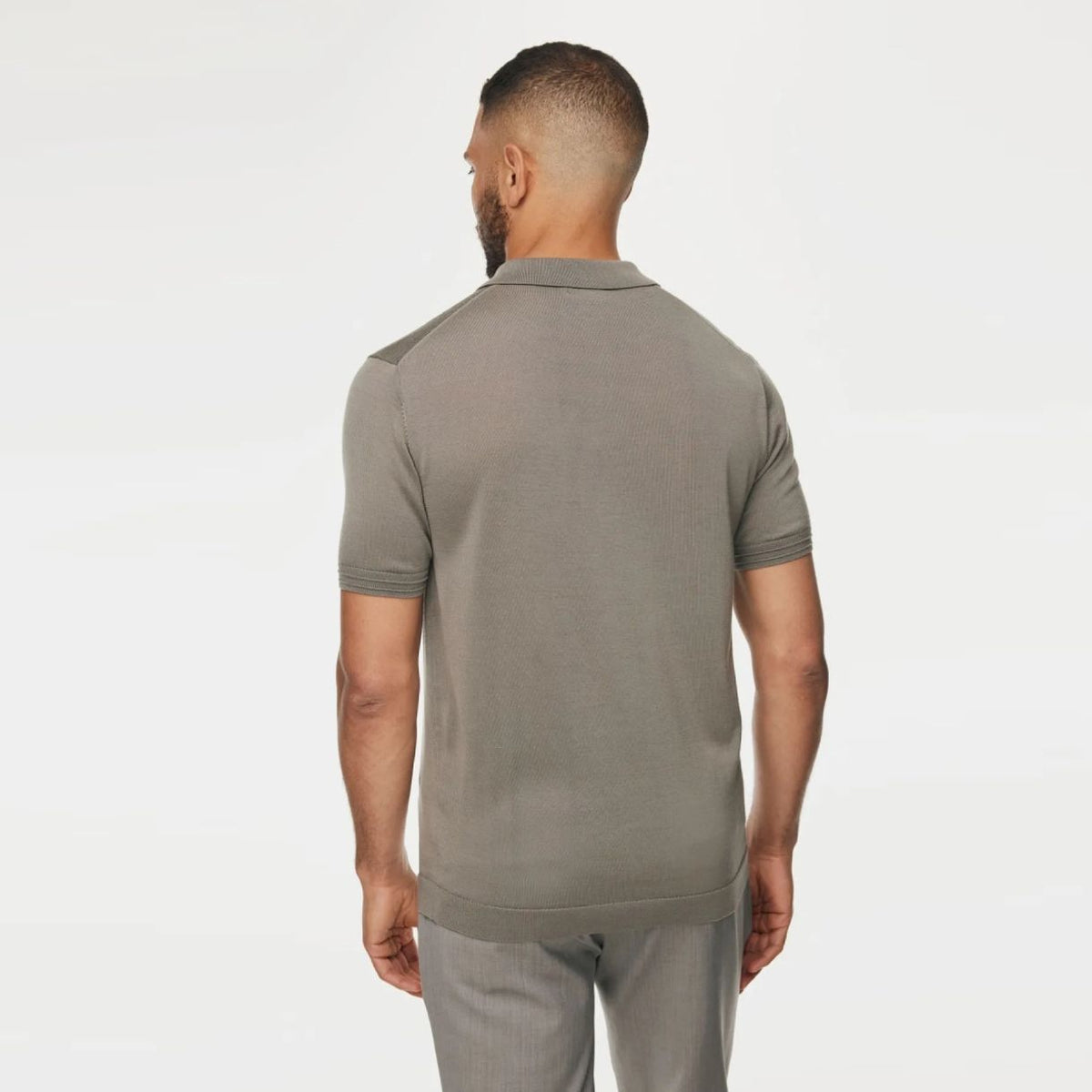 Gentiluomo 3 Buttons Poloshirt Braun