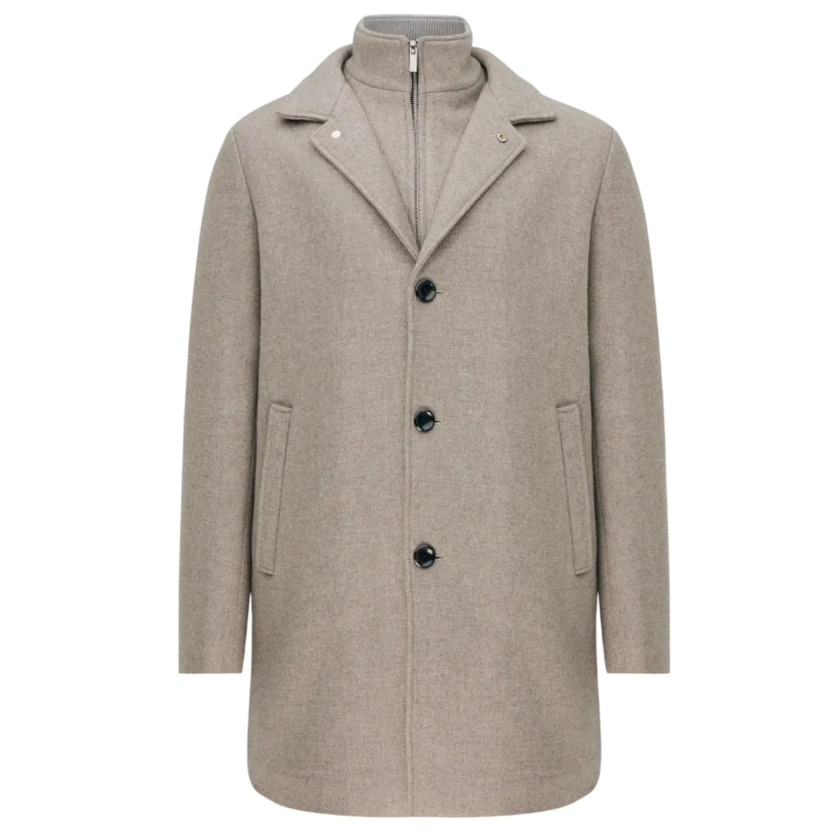 Gentiluomo Maurizio Mantel Jacke Beige