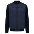 Gentiluomo Wool Zip Jack Marine