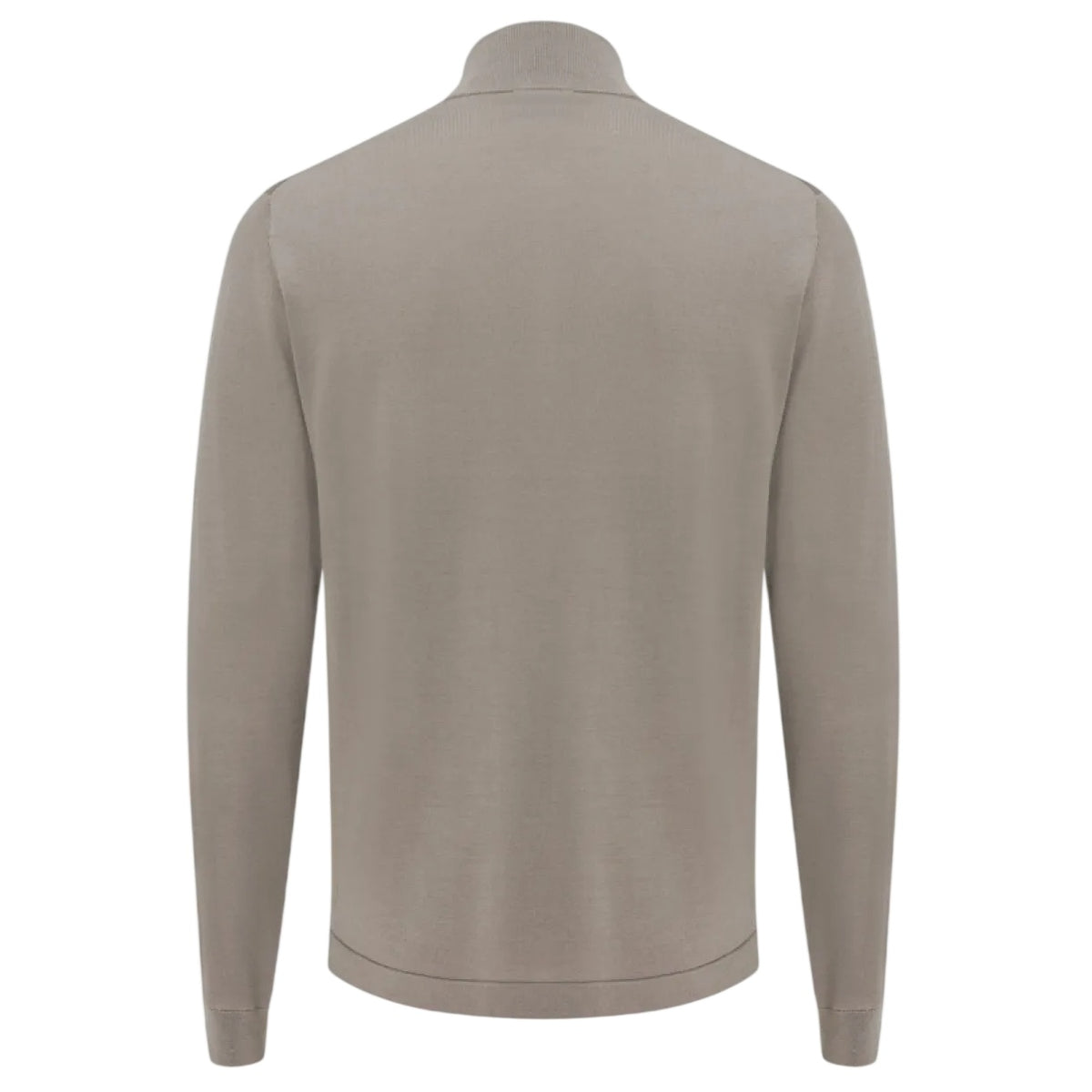 Gentiluomo Zip Weste Braun