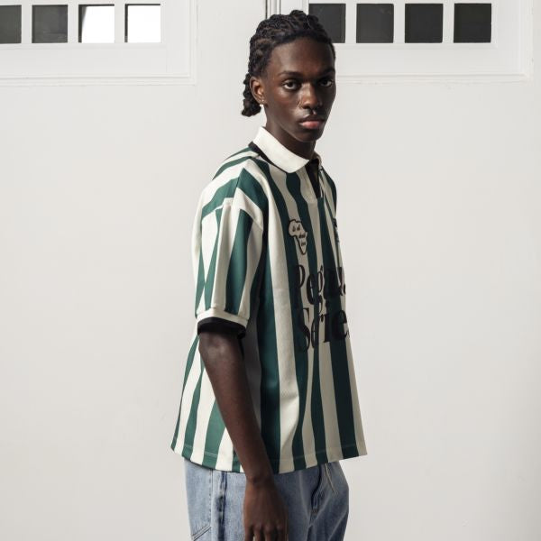 Goodies Sportive About Love Football T-shirt Groen/Off White