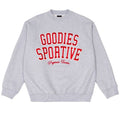 Goodies Sportive Baseball Sweater Grijs