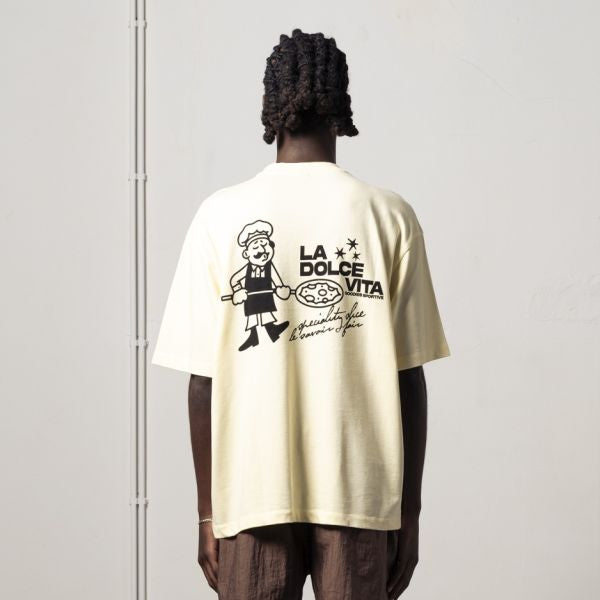 Goodies Sportive Dolce Vita T-shirt Off White