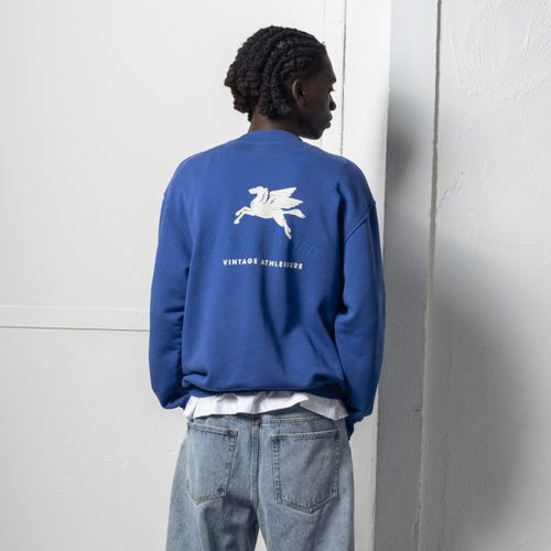 Goodies Sportive Pegasus Sweater Blauw
