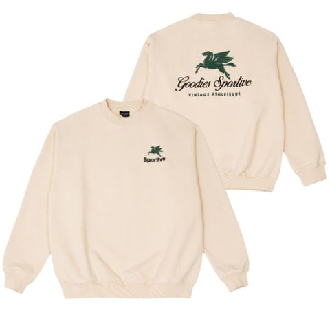 Goodies Sportive Pegasus Pullover Offwhite