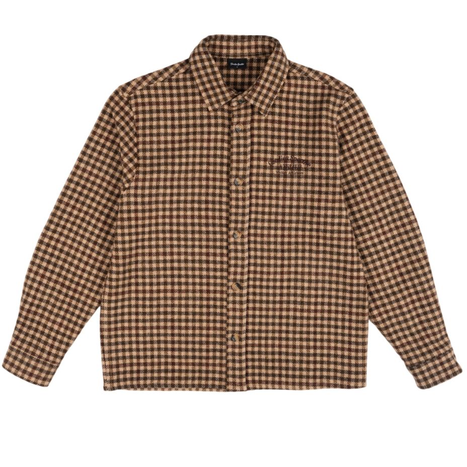 Goodies Sportive Hunter Checks Hemd Braun