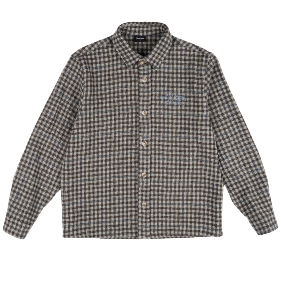 Goodies Sportive Hunter Checks Hemd Grau