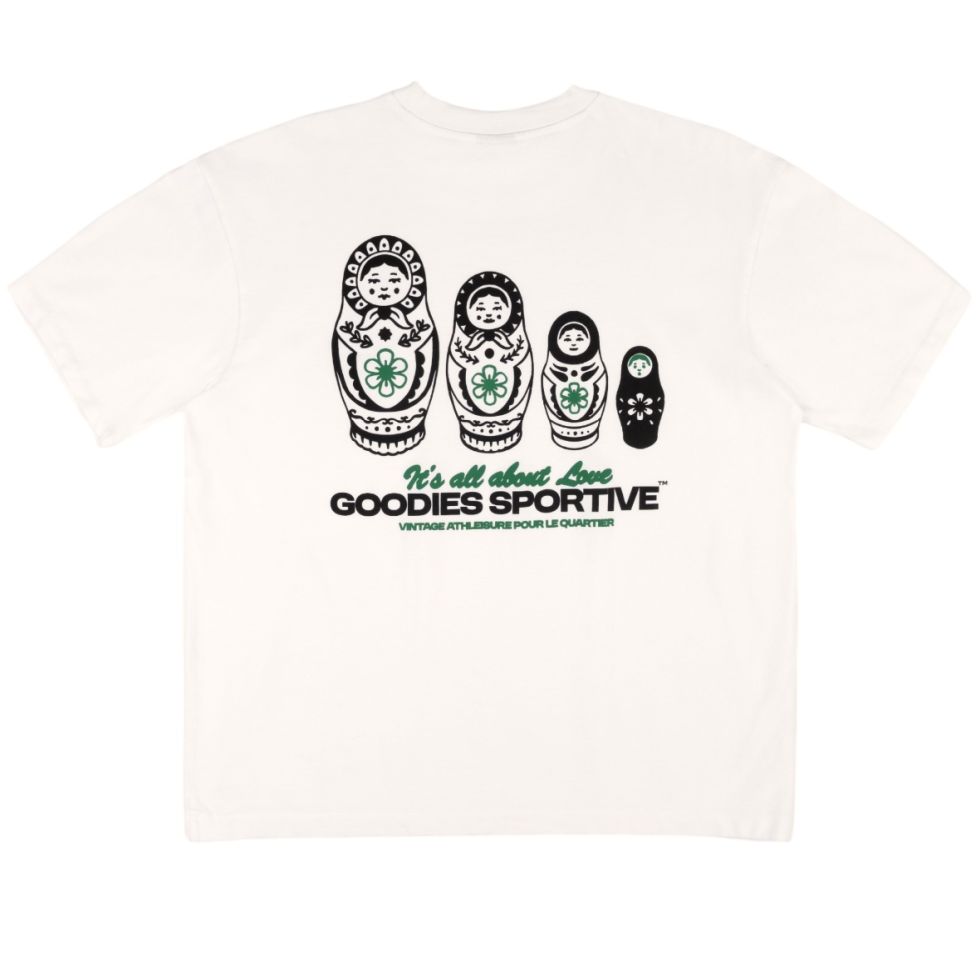 Goodies Sportive No Time No Play T-shirt Weiß