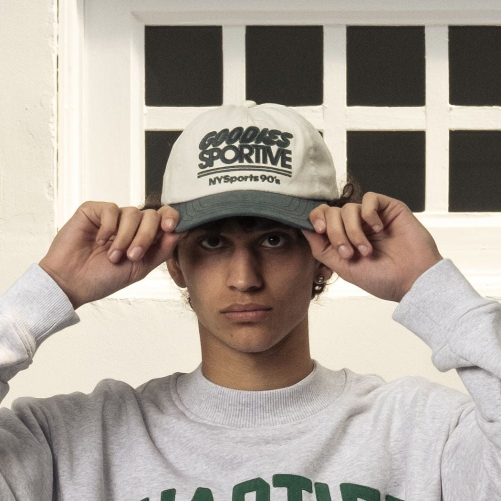 Goodies Sportive NYS Cap Offwhite/Grün