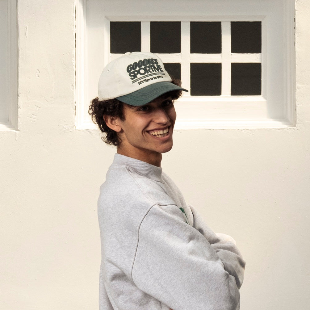 Goodies Sportive NYS Cap Offwhite/Grün