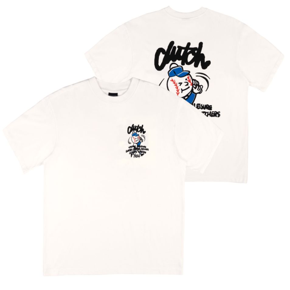 Goodies Sportive Pitcher's T-shirt Weiß