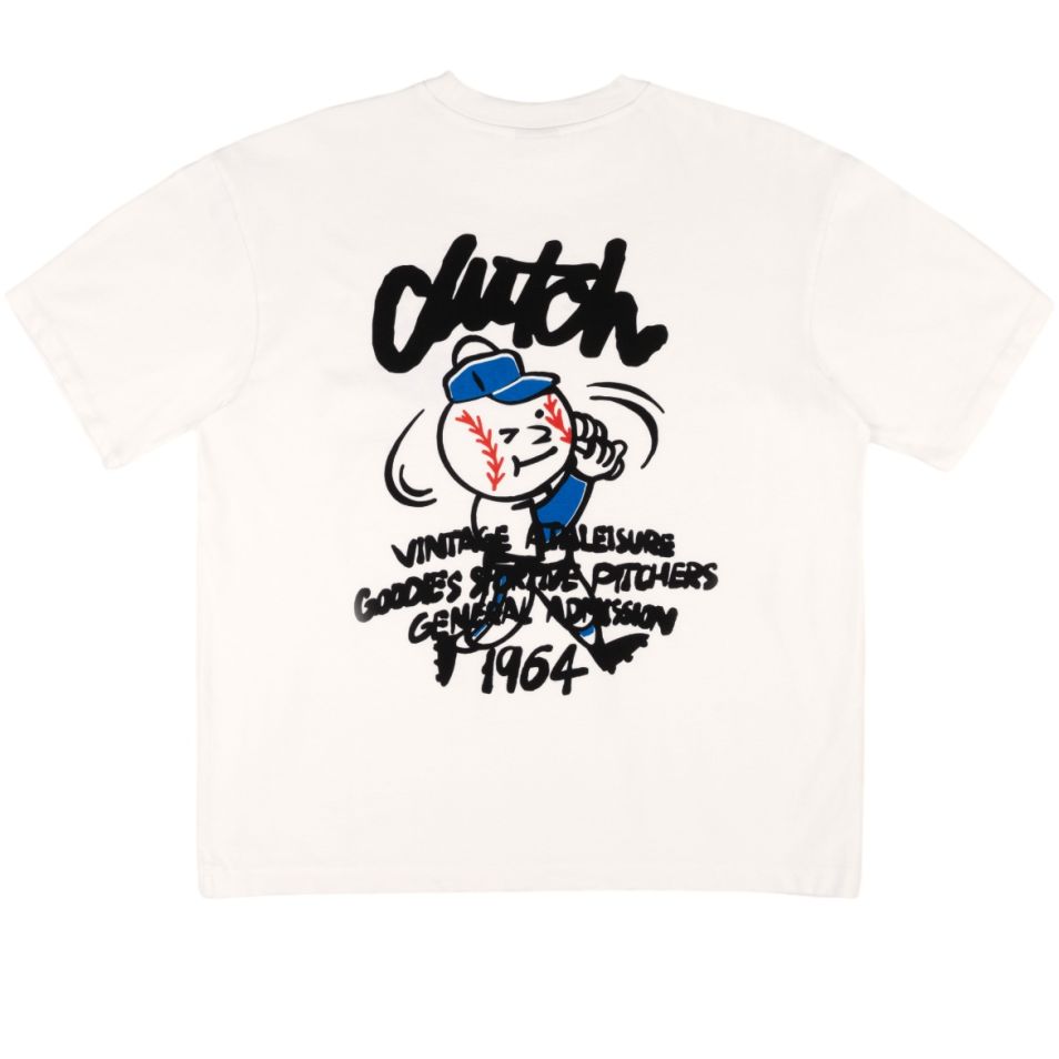 Goodies Sportive Pitcher's T-shirt Weiß