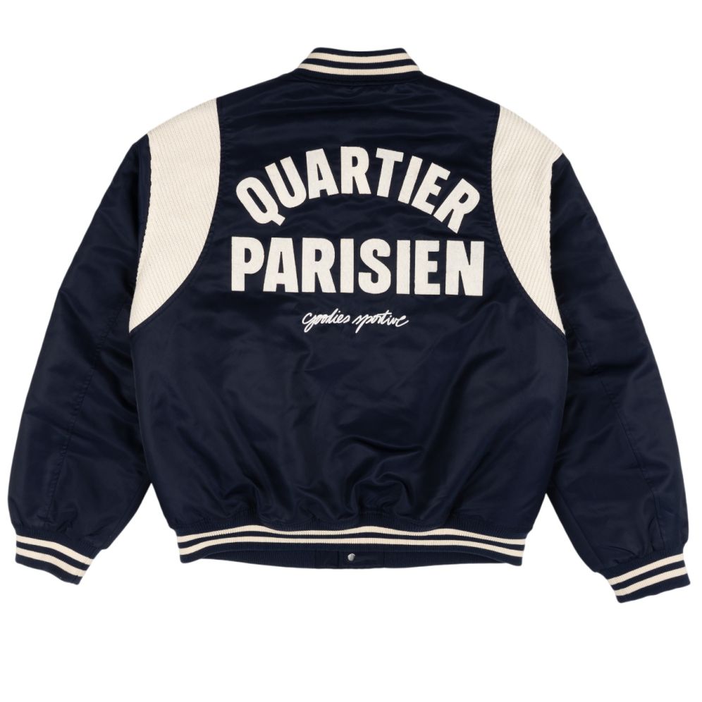 Goodies Sportive Quartier Parisien Bomber Jack Marine