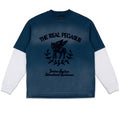 Goodies Sportive Real Pegasus Longsleeve T-shirt Dunkelblau