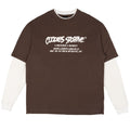 Goodies Sportive Records Longsleeve T-shirt Braun