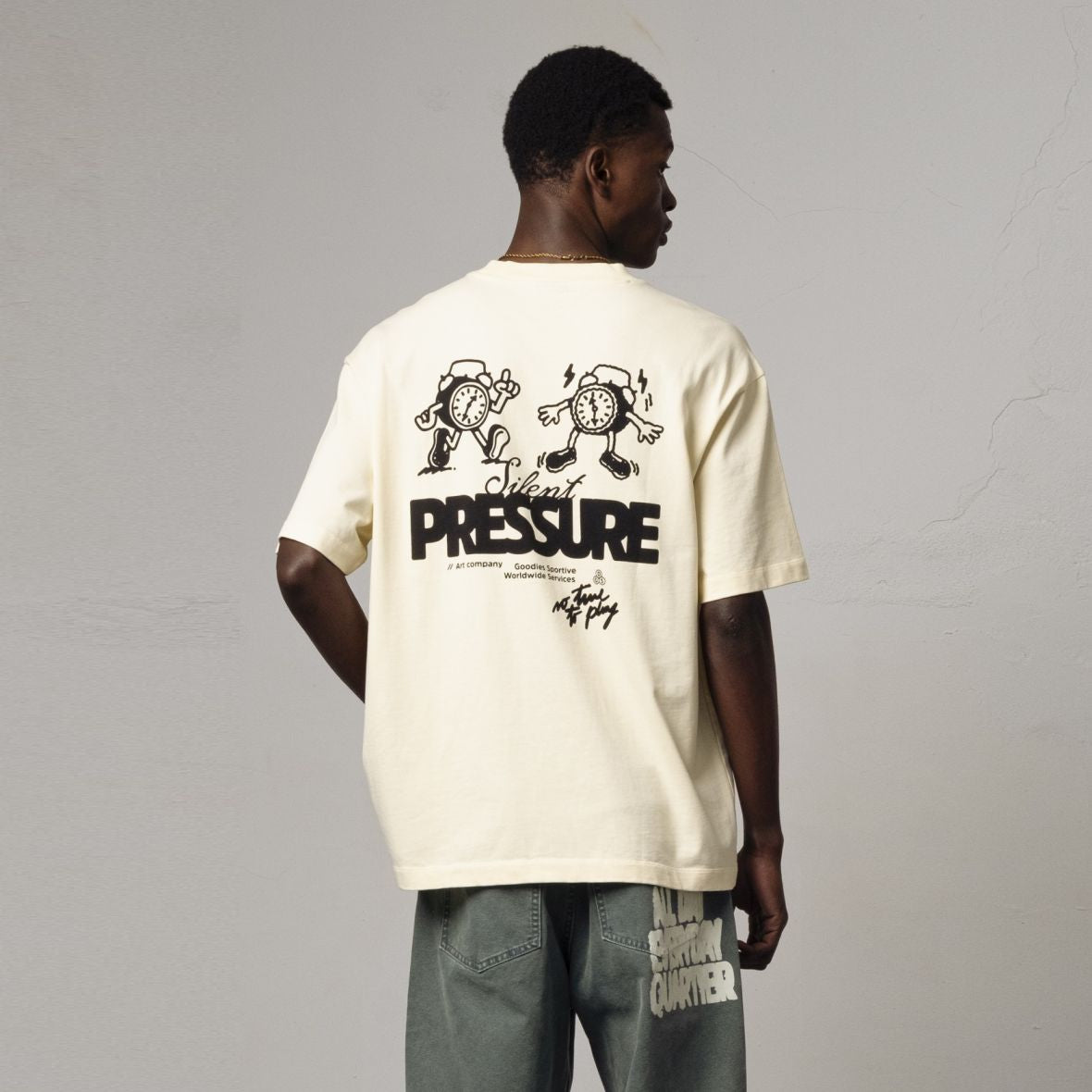 Goodies Sportive Silent Pressure T-shirt Offwhite