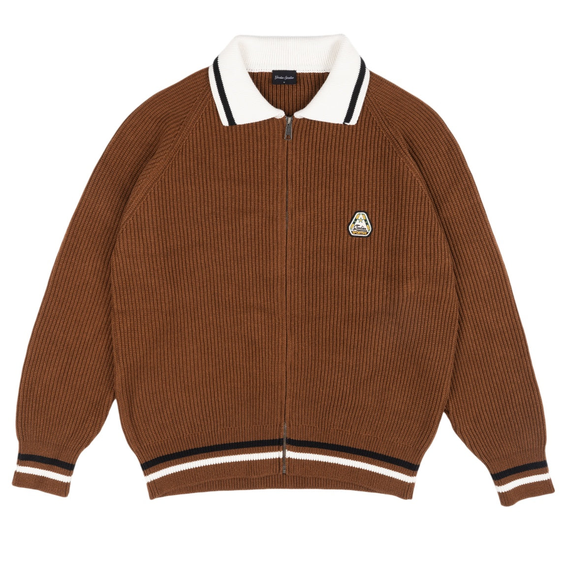 Goodies Sportive Toffee Poloshirt Weste Braun