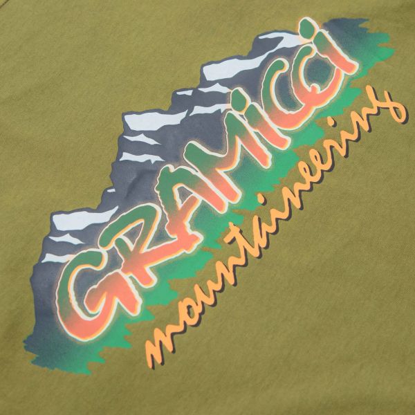 Gramicci Mountaineering T-shirt Donker Groen