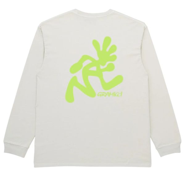 Gramicci Running Man Longsleeve T-shirt Beige