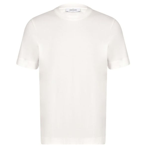 Gran Sasso Cotton T-shirt Wit