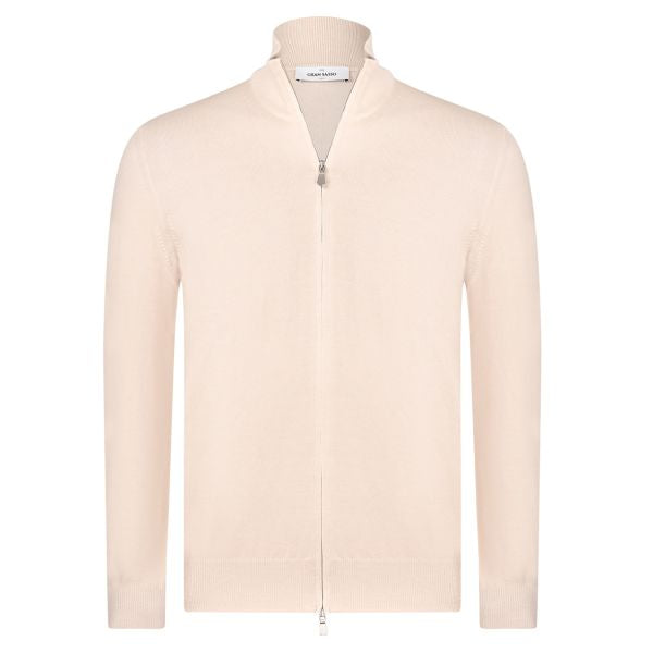 Gran Sasso Cotton Vest Beige