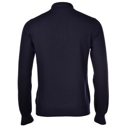 Gran Sasso Tennis Polo Sweater Navy